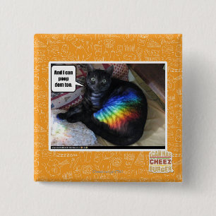 Badge Carré 5 Cm Et je peux DEM de dunette aussi