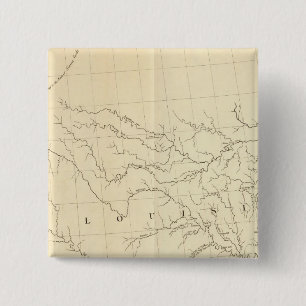 Badge Carré 5 Cm Établissements indiens du Nouveau-Mexique