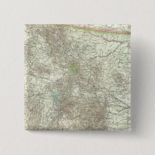 Badge Carré 5 Cm États-Unis 22