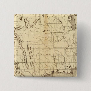 Badge Carré 5 Cm États-Unis 6