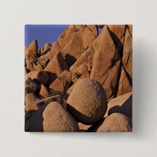 Badge Carré 5 Cm États-Unis, Californie, Parc national de Joshua Tr