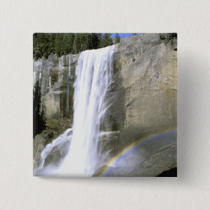 Badge Carré 5 Cm États-Unis, Californie, Parc national de Yosemite.
