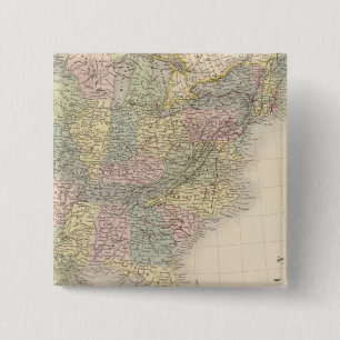 Badge Carré 5 Cm États-Unis d'Amérique 9