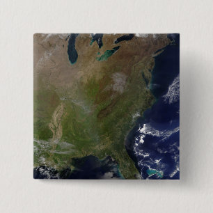 Badge Carré 5 Cm États-Unis East Coast 2