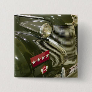 Badge Carré 5 Cm États-Unis, Kentucky, Fort Knox : Musée Patton de