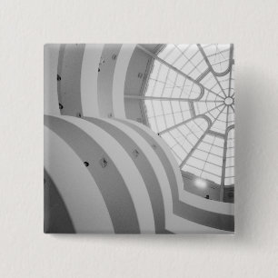 Badge Carré 5 Cm États-Unis, New York, New York City : Le Guggenhei