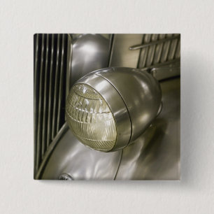Badge Carré 5 Cm États-Unis, Ohio, Cleveland: Western Reserve Histo