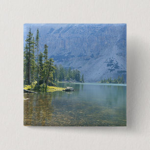 Badge Carré 5 Cm États-Unis, Utah, Forêt nationale d'Ashley, Haute-