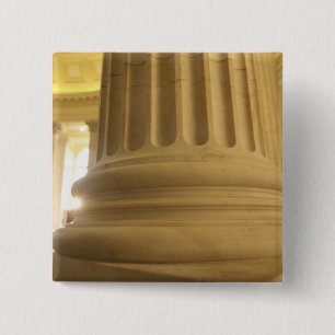Badge Carré 5 Cm États-Unis, Washington, D.C. Un pilier dans le