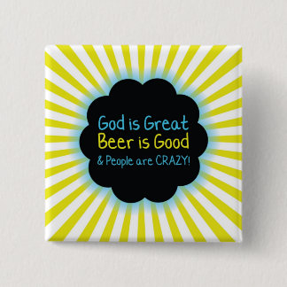 Badge Carré 5 Cm Été