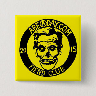 Badge Carré 5 Cm Êtes-vous un enfant de bouton ? Je devine que