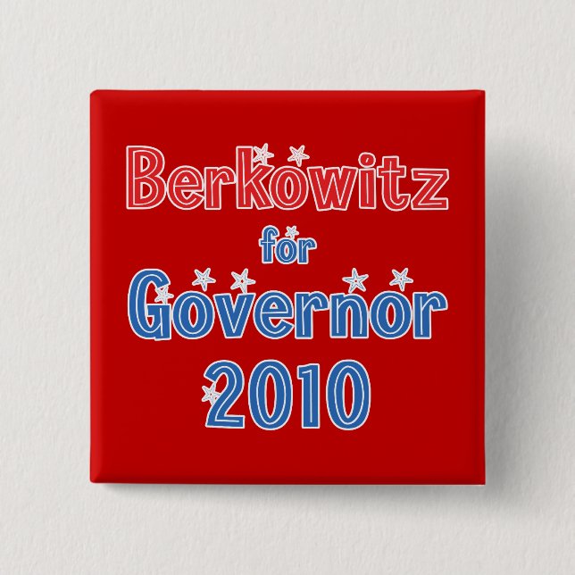 Badge Carré 5 Cm Ethan Berkowitz pour la conception d'étoile du (Devant)