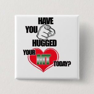 BADGE CARRÉ 5 CM ÉTREIGNEZ UNE TA AUJOURD'HUI ! TECHNOLOGUE