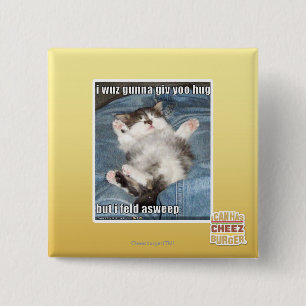 Badge Carré 5 Cm Étreinte de yoo de giv de gunna du wuz I