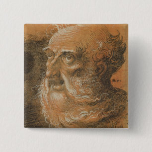 Badge Carré 5 Cm Étude principale, 1522