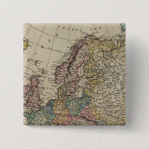 Badge Carré 5 Cm Europe 46