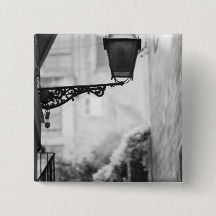 Badge Carré 5 Cm Europe, Espagne, Majorque. Lampadaires, Palma