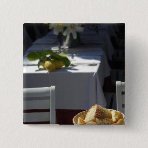 Badge Carré 5 Cm Europe, Italie, Ligurie, Cinque Terre,