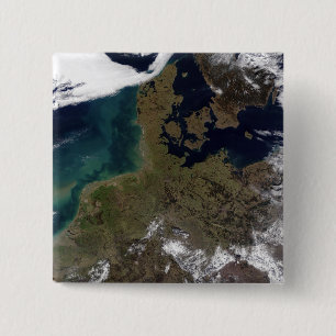 Badge Carré 5 Cm Europe occidentale du nord