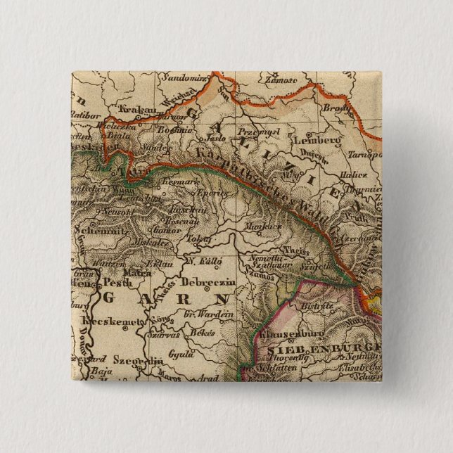 Badge Carré 5 Cm Europe orientale (Devant)