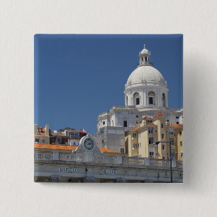 Badge Carré 5 Cm Europe, Portugal, Lisbon (alias Lisboa). Militaire