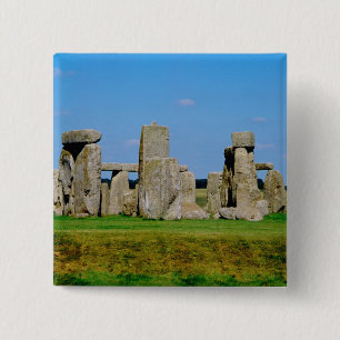 Badge Carré 5 Cm Europe, Royaume-Uni, Angleterre, Wiltshire,