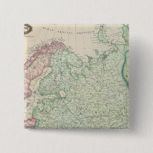 Badge Carré 5 Cm Europe, Russie, Finlande