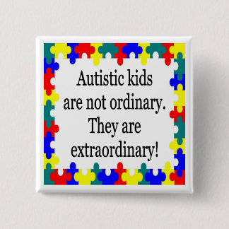 Badge Carré 5 Cm Extraordinaire