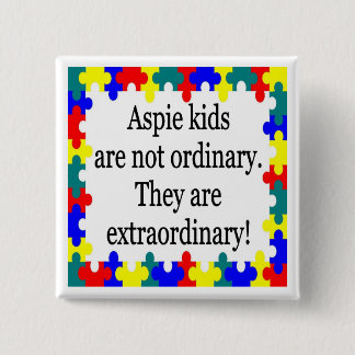 Badge Carré 5 Cm Extraordinaire