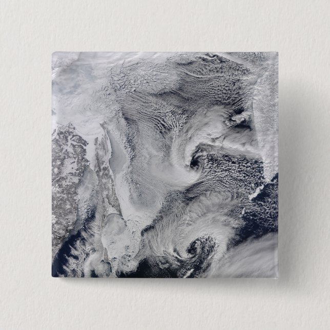 Badge Carré 5 Cm Extrême-Orient de la Russie (Devant)