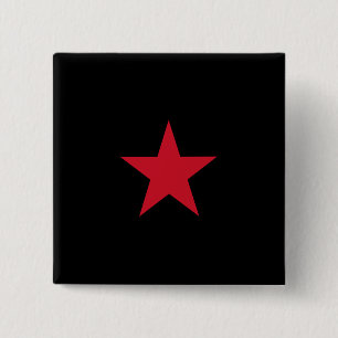 Badge Carré 5 Cm Ezln, drapeau de la Colombie
