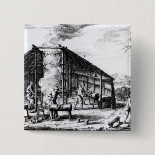 Badge Carré 5 Cm Fabrication d'entrave