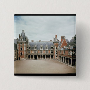 Badge Carré 5 Cm Façade de l'aile de Louis XII, 1498-1503