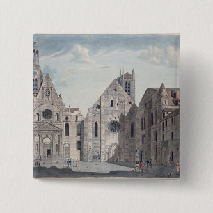 Badge Carré 5 Cm Façades des églises