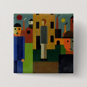 Badge Carré 5 Cm Factories, 1926