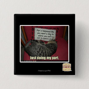 Badge Carré 5 Cm Faire juste ma cloison