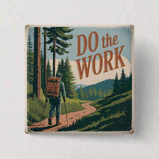 Badge Carré 5 Cm Faire Le Travail