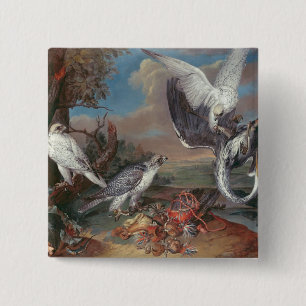 Badge Carré 5 Cm Falcons du Groenland Cyr