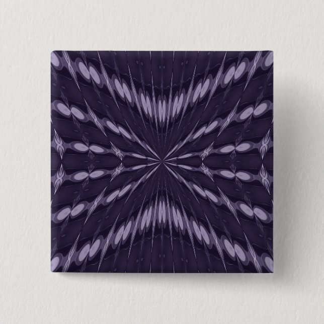 Badge Carré 5 Cm Fantaisie violette (Devant)