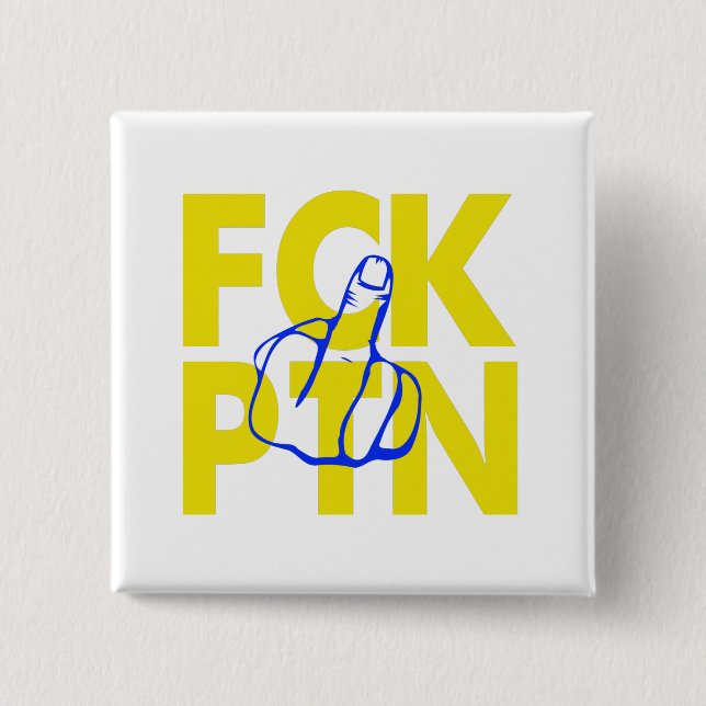 Badge Carré 5 Cm FCK Ptn (Devant)