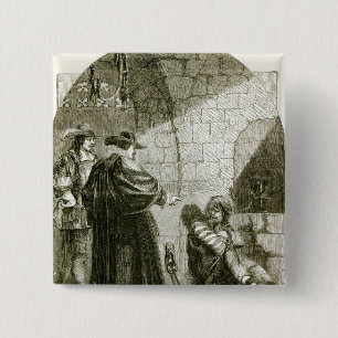 Badge Carré 5 Cm Felton en prison