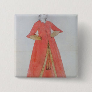Badge Carré 5 Cm Femme turque