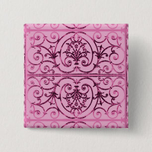 Badge Carré 5 Cm Fer Highgate