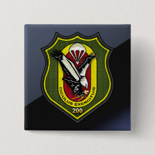 Badge Carré 5 Cm Fernspählehrkompanie 200 [FSLK200]