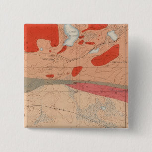 Badge Carré 5 Cm Fiche géologique détaillée XXIX