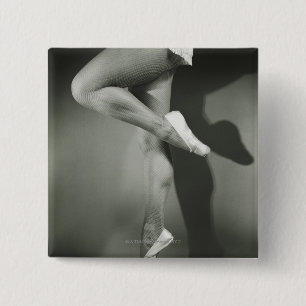 Badge Carré 5 Cm Fille de danse