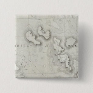 Badge Carré 5 Cm Fleuve Sans Eau, Égypte