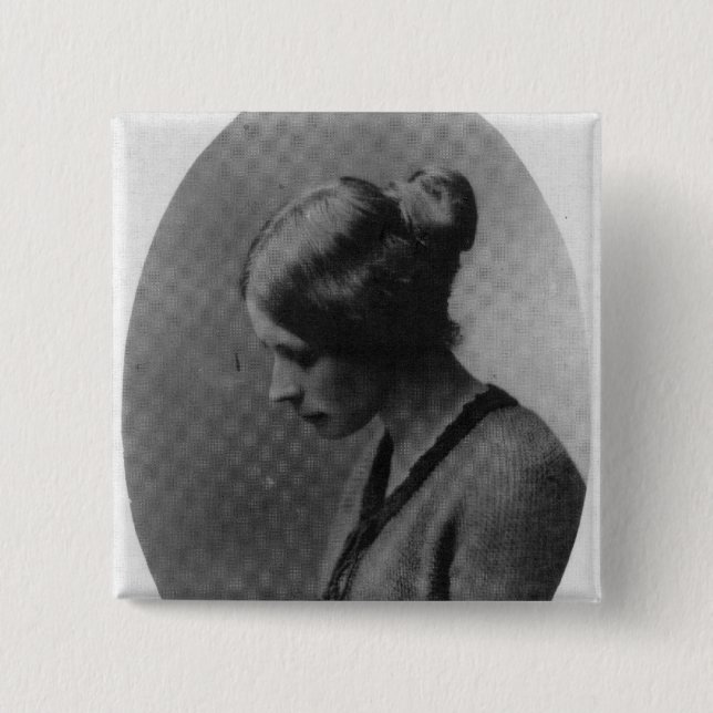 Badge Carré 5 Cm Flora Thompson (Devant)