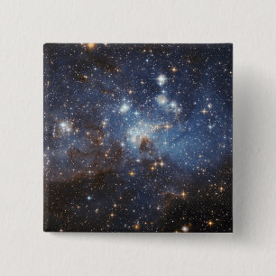 Badge Carré 5 Cm Flux de gaz et de poussière