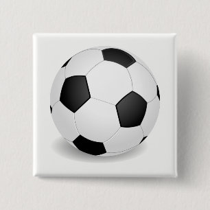 Badge Carré 5 Cm Football